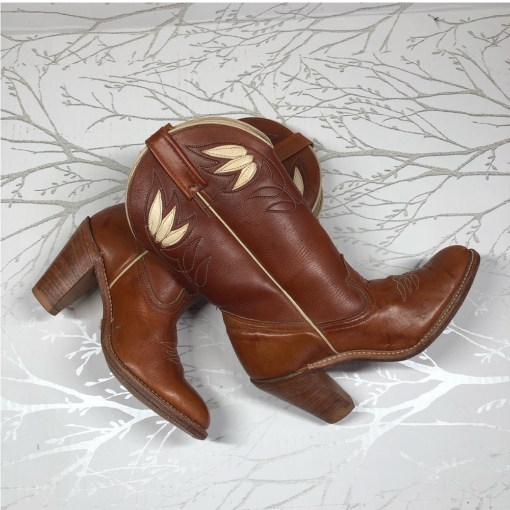 ACME studios 1970s vintage cowboy boot size 7 womens
